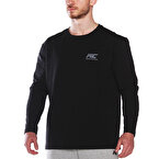 MuscleCloth MC-X Uzun Kollu Sweatshirt Siyah