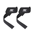 MuscleCloth Padded Lifting Straps Siyah