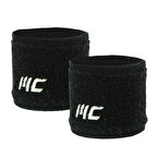 MuscleCloth Training Havlu Bileklik 2'li Paket Siyah