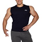 MuscleCloth Training Kolsuz T-Shirt Lacivert