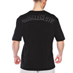 MuscleCloth Washed Oversize T-Shirt Siyah