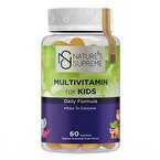 Nature's Supreme Gummies Multivitamin for Kids 60 Çiğnenebilir Form