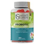 Nature's Supreme Gummies Probiotic 60 Çiğnenebilir Form