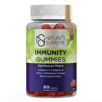 Nature's Supreme Immunity Gummies 60 Çiğnenebilir Form