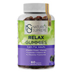 Nature's Supreme Relax Gummies 60 Çiğnenebilir Form