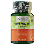 Nature's Supreme Vitamin B3 500 Mg (No Flush) 50 Kapsül
