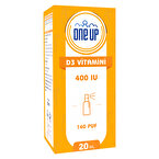 One Up D3 Vitamini 400 IU 20 mL Sprey & Damla