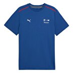 Puma Bmw Mms Sportswear MT7 Kısa Kollu T-Shirt Mavi