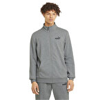 Puma Essentials Track Jacket Fermuarlı Sweatshirt Gri