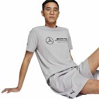 Puma Mercedes AMG Petronas Ess Kısa Kollu T-Shirt Gri