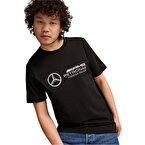 Puma Mercedes AMG Petronas F1 Ess Logo T-Shirt Siyah