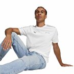 Puma Mercedes AMG Petronas MT7 Kısa Kollu T-Shirt Beyaz