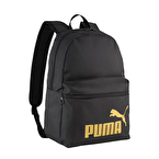 Puma Phase Backpack Sırt Çantası Siyah Gold
