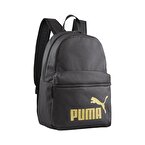 Puma Phase Sırt Çantası Siyah Gold