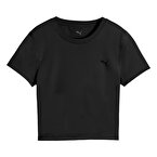 Puma Strong Cross Back Kadın Kısa Kollu T-Shirt Siyah