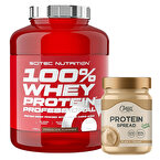 Scitec Whey Professional Whey Protein 2350 Gr + Clean Powders Protein Spread Fındık Kreması Kombinasyonu
