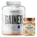 Supplementler.com Gainer 3000 Gr + Clean Powders Protein Spread Fındık Kreması Kombinasyonu