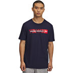 Under Armour Camo Chest Stripe T-Shirt Lacivert Kırmızı