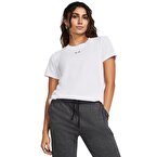 Under Armour Campus Core Kadın Kısa Kollu T-Shirt Beyaz