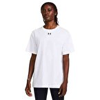 Under Armour Campus Kadın Oversize Kısa Kollu T-Shirt Beyaz