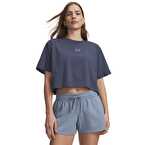 Under Armour Center Lightweight Kadın Kısa Kollu T-Shirt Koyu Gri