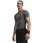 Under Armour Heatgear Armour Kısa Kollu T-Shirt Gri