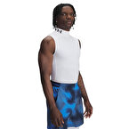Under Armour HeatGear Compression Mock Kolsuz T-Shirt Beyaz