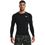 Under Armour Heatgear Compression Uzun Kollu T-Shirt Siyah