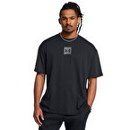 Under Armour Heavyweight Oversize SM Box Kısa Kollu T-Shirt Siyah