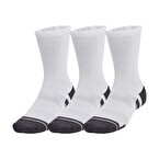Under Armour Performance Tech 3'Lü Paket Crew Çorap Beyaz