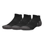 Under Armour Performance Tech 3'lü Paket Low Çorap Siyah
