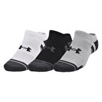 Under Armour Performance Tech 3'Lü Paket No Show Çorap Gri
