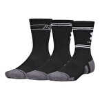 Under Armour Performance Tech Nov 3'lü Paket Çorap Siyah