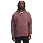 Under Armour Project Rock Icon Kapüşonlu Sweatshirt Bordo