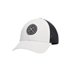 Under Armour Project Rock Trucker Şapka Beyaz Siyah