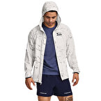Under Armour Project Rock Unstoppable Kapüşonlu Fermuarlı Sweatshirt Beyaz