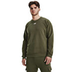 Under Armour Rival Fleece Crew Sweatshirt Haki