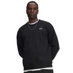 Under Armour Rival Fleece Crew Sweatshirt Siyah Beyaz
