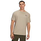 Under Armour Sportstyle Left Chest T-Shirt Kahverengi