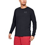 Under Armour Sportstyle Left Chest Uzun Kollu T-Shirt Siyah