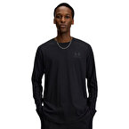 Under Armour Sportstyle Left Chest Uzun Kollu T-Shirt Siyah Gri