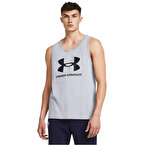 Under Armour Sportstyle Logo Tank Atlet Gri