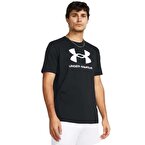 Under Armour Sportstyle Logo Update Kısa Kollu T-Shirt Siyah