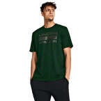 Under Armour Team Issue Wordmark T-Shirt Koyu Yeşil