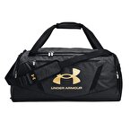 Under Armour Undeniable 5.0 Medium Duffle Silindir Çanta Siyah Gold