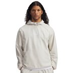 Under Armour Unstoppable Woven Kapüşonlu Sweatshirt Beyaz