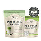 Clean Powders Protein Matcha + Creatine Monohydrate 150 Gr Kombinasyonu
