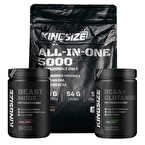 Kingsize Nutrition All In One + Beast Mode + BCAA Glutamine Kombinasyonu