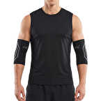 MuscleCloth Elastik Spor Dirseklik 2'li Paket Siyah