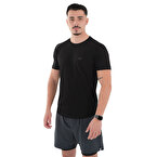 MuscleCloth Elite Reglan T-Shirt Siyah